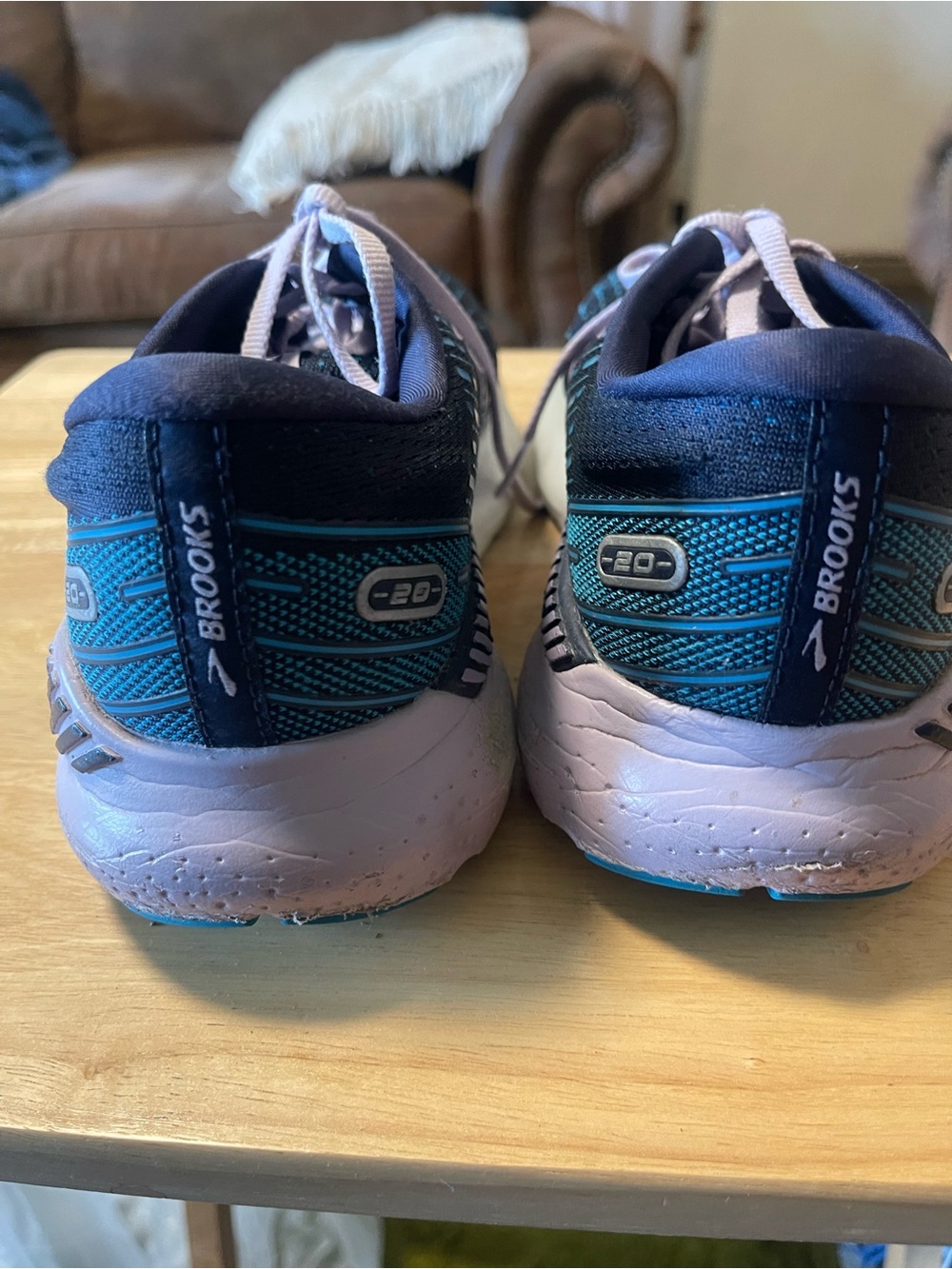 Brooks Glycerin GTS 20 Peacoat Woman’s 8.5 Blue/purple - Picture 3 of 9
